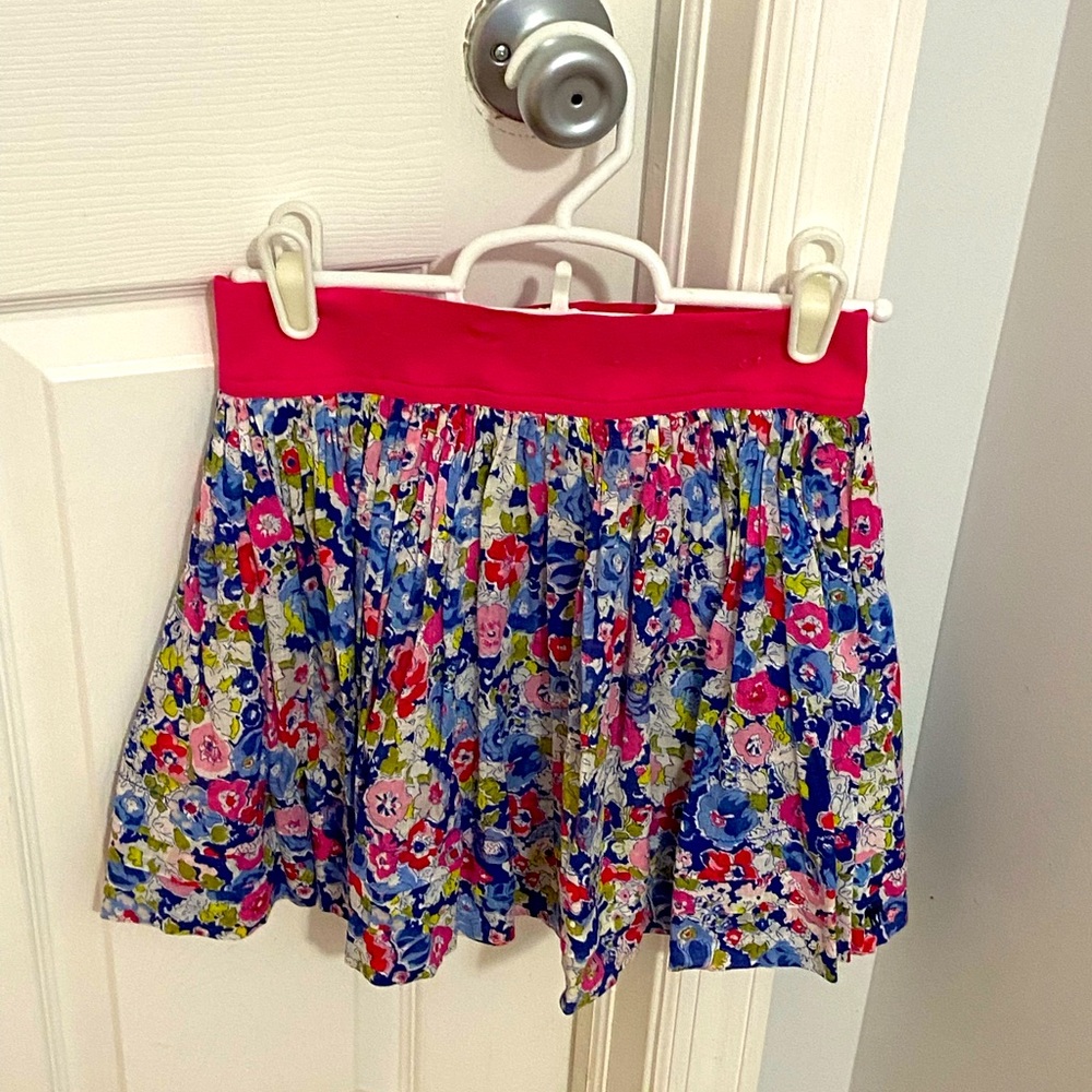 Abercrombie and Fitch Floral Skater Skirt